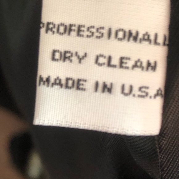 NWT DKNY s8 navy wool blend car coat Blk faux leather accents on sleeves/pockets - Picture 5 of 10